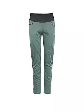 CHILLAZ | Pantalón de escalada para mujer Fuji 2.0 | dunkelgrün
